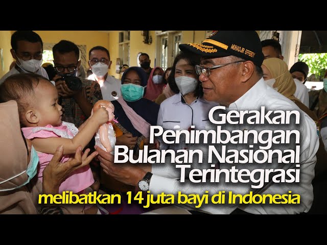 14 JUTA BAYI SELURUH INDONESIA DITIMBANG SERENTAK