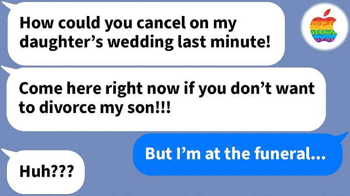 【Apple】 My mother-in-law texted me just before her husband's funeral - DayDayNews