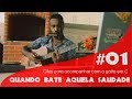 10 músicas de luau para acompanhar com a gaita em C - Quando bate aquela saudade (com cifra) #01