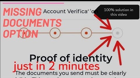 iqoption document option is missing l how can i verify document and identity in urdu and hindi done