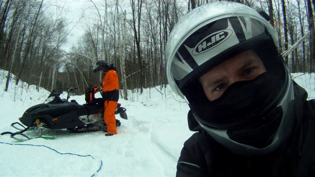 Snowmobile TowJob! YouTube