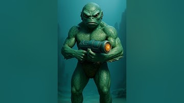 Aliens from X-com terror from the deep AI generated #ai #xcom #aiart