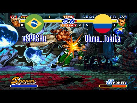 FT5 @rbff2h: xSPASHx (BR) vs Ohma...Tokita (CO) [Real Bout Fatal Fury 2 rbff2 Fightcade] Jun 9