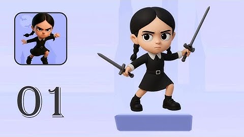 Slicing Wednesday Sword Master - Gameplay 01 - Level 1-15