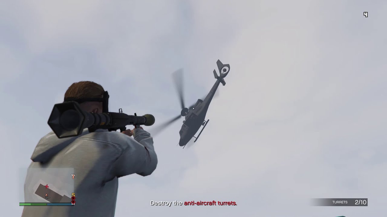 GTA V Online The Cayo Perico Heist Prep mission Stealth helicopter
