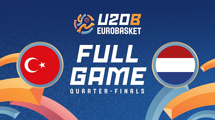 Quarter-Finals | Türkiye v Netherlands | Full Basketball Game | FIBA U20 EuroBasket 2025 Division B