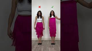 3 BEST DRESS HACKS OF ALL TIME 👗 Girls, SAVE FOR LATER & follow for #fashionhacks