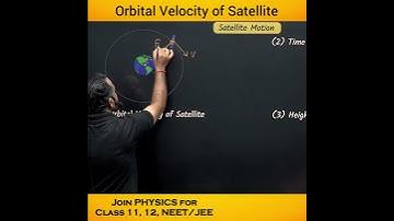 Orbital Velocity of Satellite | Physics with Umesh Rajoria | Class 10, 11, 12 #cbse #neet