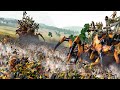 ARACHNAROK SPIDERS (Dwarfs vs Greenskins) - Total War WARHAMMER 2 Cinematic Battle Machinima