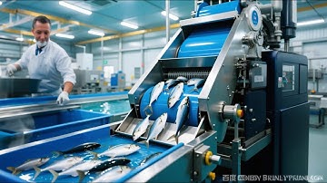 fish roller grader, fish grading line, fish roller sorter, fish sorting line #fishgrader #fish