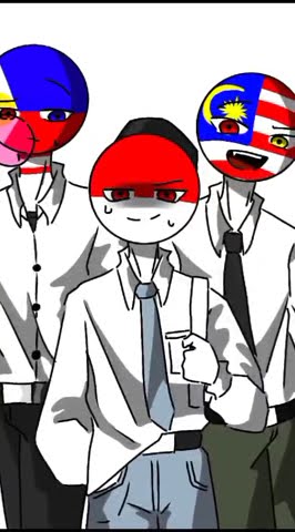 tingginya beda banget 🗿#countryhumans #indonesia #malaysia #philippines