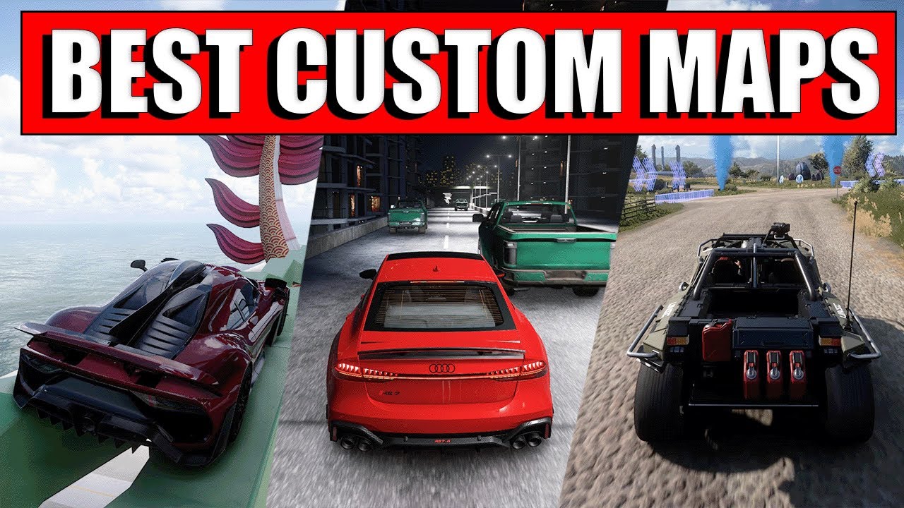 Forza Horizon 5 - New Best Custom Maps + Tune Codes [EVENTLAB] - YouTube