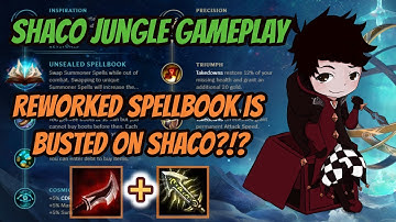 Unleashed Spellbook on Shaco [League of Legends] Full Gameplay - Infernal Shaco