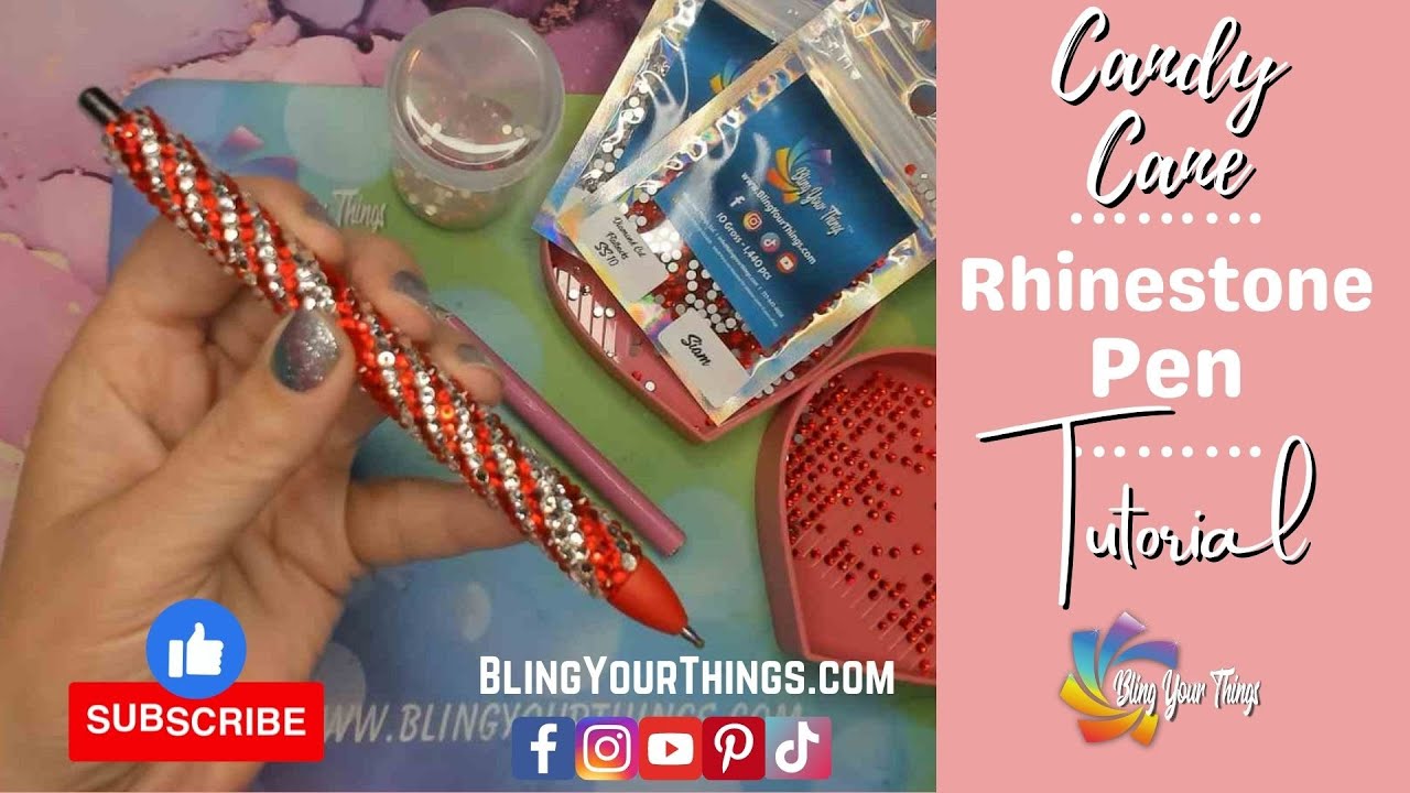 Template to make Bling Pens with Ink Joy Gel Pens - Bling Your