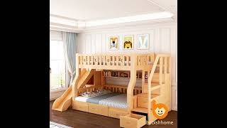 طريقة تصميم سرير الاطفال