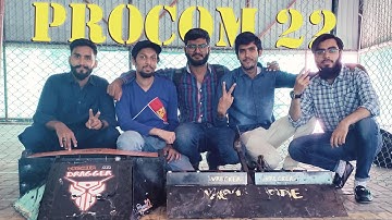 Procom ` 22 - RoboWars & RoboRace vlog - Team Wrecker at FAST NUCES Karachi