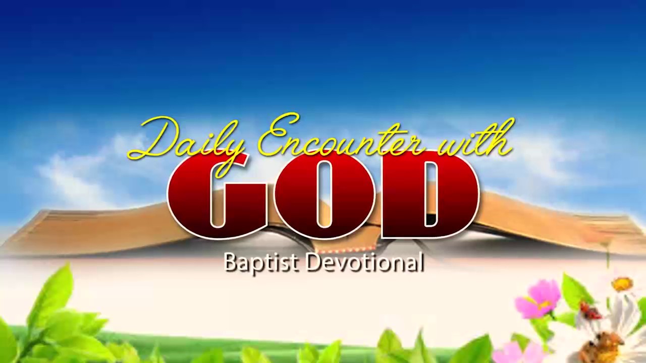 Daily encounter with God