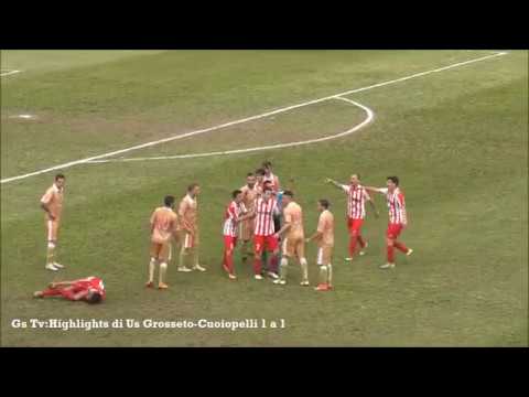Gs Tv-Highlights di Us Grosseto-Cuoiopelli 1 a 1