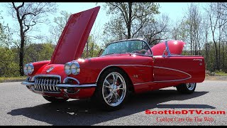 Famous 1959 Corvette Pro-Touring Masterpiece by Steve Holcomb Pro Auto Custom Interiors! Wealth
