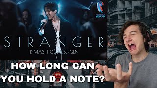 Reacting to "Stranger" by Dimash (He can switch styles?!)
