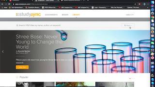 StudySync Library Tutorial