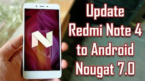 MIUI Nougat Update V8.5.4.0. Stable Update