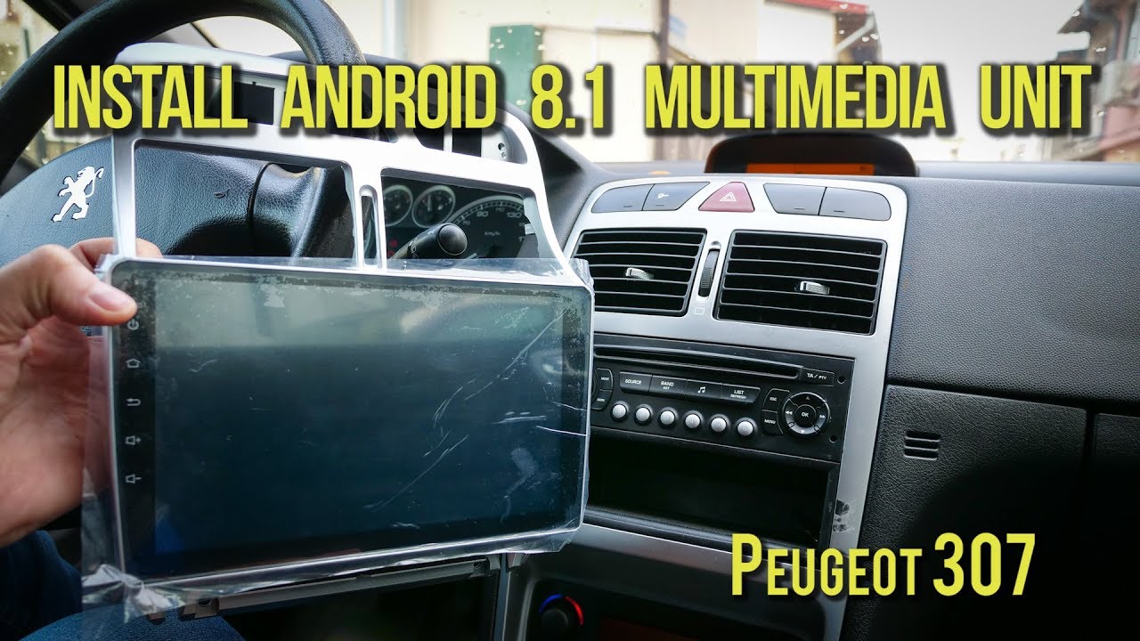 Autoradio GPS Android 10.0 Peugeot 307, autoradio-boutique