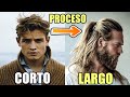 COMO DEJARSE Y PEINARSE EL PELO LARGO HOMBRE | 10 CORTES PARA EL PROCESO