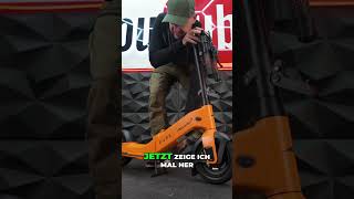 E-Scooter Blitzschnell Zusammenklappen: So Geht's! #pure #streetbooster