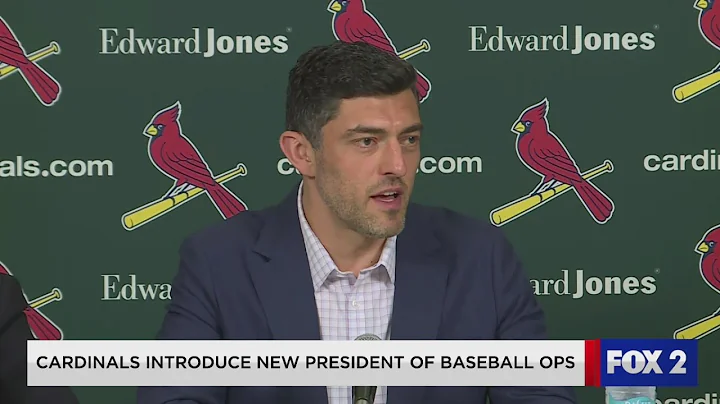 St. Louis Cardinals introduce new President of Baseball Operations Chaim Bloom