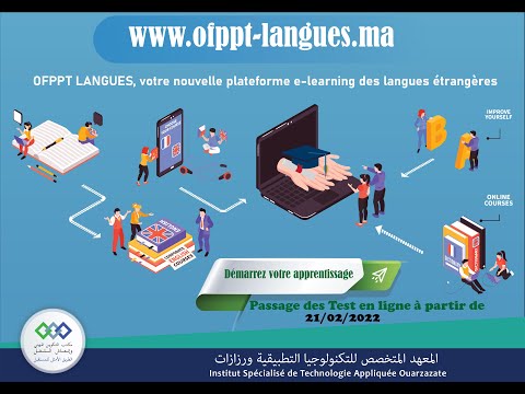 Connecter et exploiter la plateforme OFPPT LANGUES