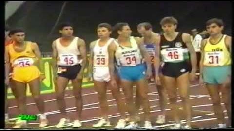 II Trofeo de Atletismo Internacional Teresa Herrera, A Coruña 1988 Final 1500