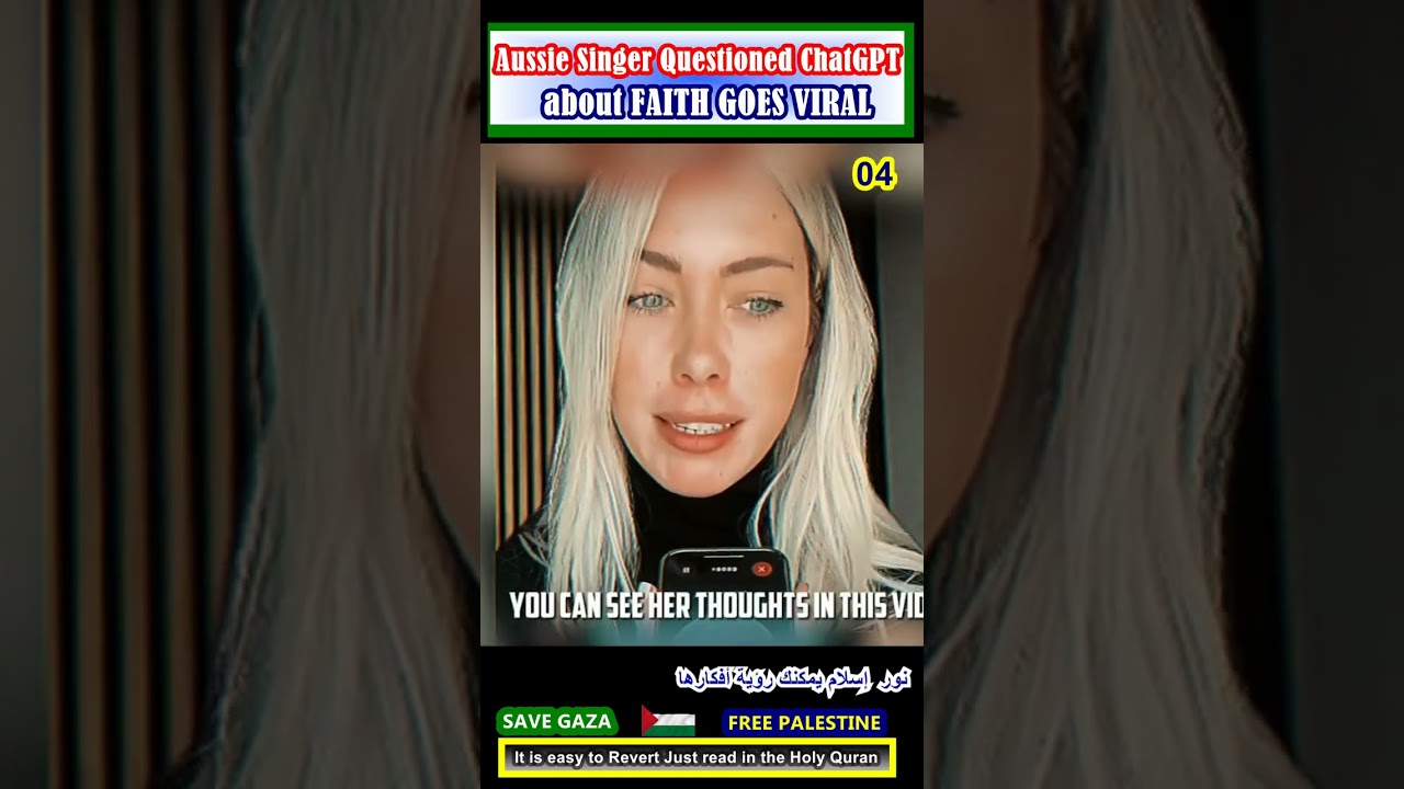 Aussie Singer Questioned ChatGPT About FAITH Goes Viral 04