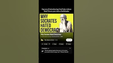 Day 92 of introducing Youtube videos that