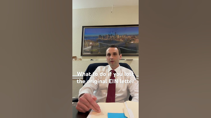 If you lost the original EIN letter this video is for you. #tax