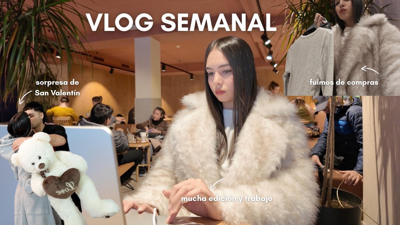 VLOG SEMANAL | Haul de Shein, compra semanal, fuimos a Zara y Bershka, sorpresa de San Valentin!