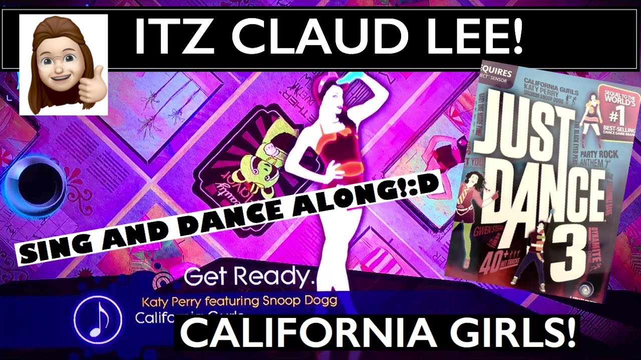 Xbox 360 | JUST DANCE 3! CALIFORNIA GIRLS!| Suitable for all ages! Sing and dance along!