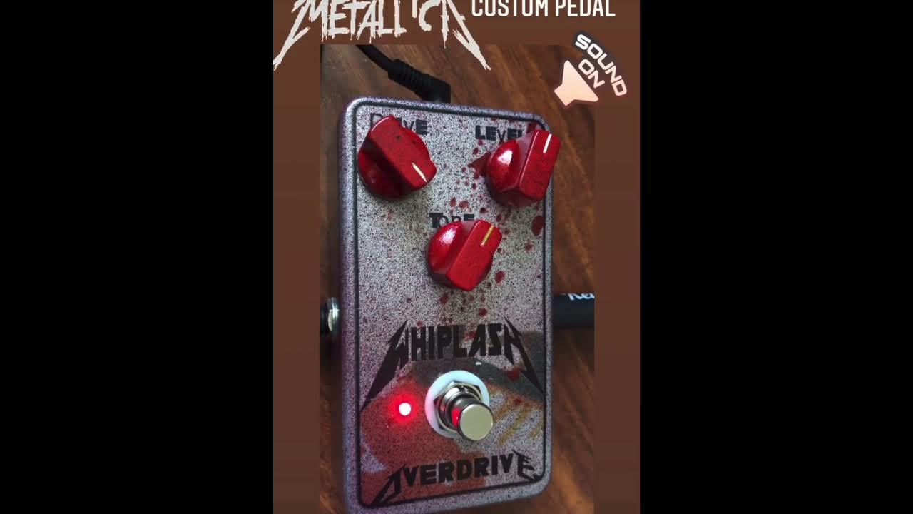 Metallica DIY Custom Guitar Effects Pedals YouTube