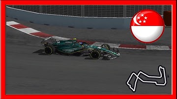 F1 Challenge VB 2023 - Singapore *NEW TRACK LAYOUT* OnBoard