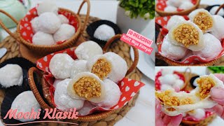KENYAL DAN LEMBUT!! RESEP MOCHI KLASIK// MOCHI ISI KACANG
