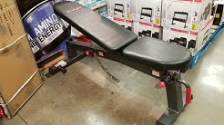 Costco Cap Barbell Adjustable Weight Bench!  $89!!!