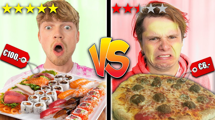 Beste VS Slechtste Thuisbezorgd Restaurant van Amsterdam **KOTSEN**
