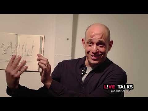 Bruce Eric Kaplan in conversation with B J  Novak at Live Talks Los Angeles