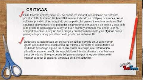 Software libre y software propietario