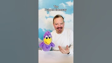 Puppet of the Day – Purple Bird made by Eric Thomsen – The Puppet Hideaway