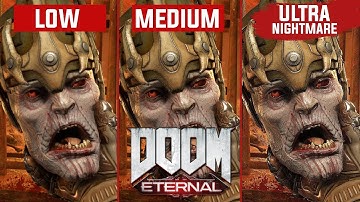 Doom Eternal task manager stats on differed resolution