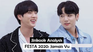 Jinkook analysis: FESTA 2020 Jamais Vu (eng sub)