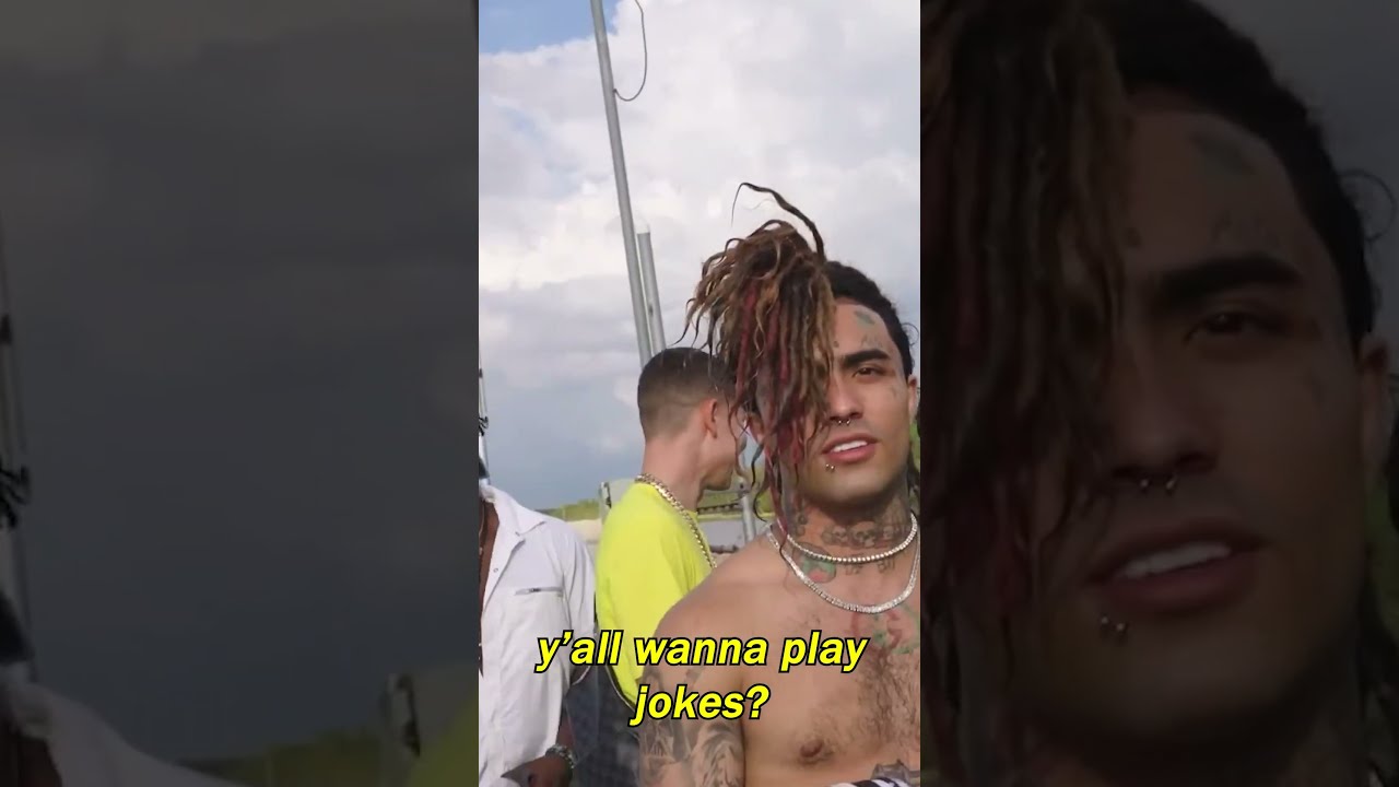 Guy Pulls Gun On Danny Duncan And Lil Pump