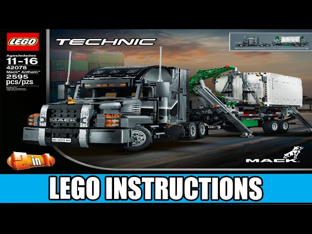 LEGO Instructions | Technic | 42078 | Mack Anthem