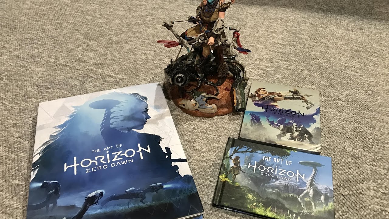 Horizon Zero Dawn Collectors Edition Unboxing And Artbook Youtube